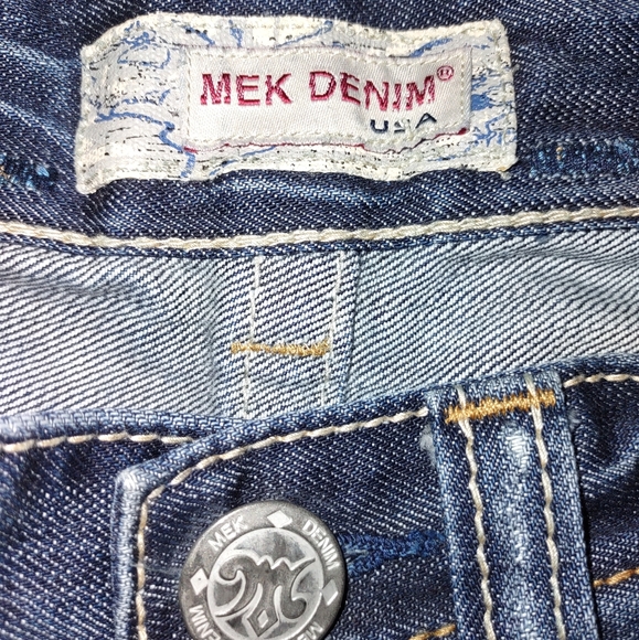 MEK Denim Men's Oaxaca Boot Cut Jeans (32X30) - Picture 7 of 9